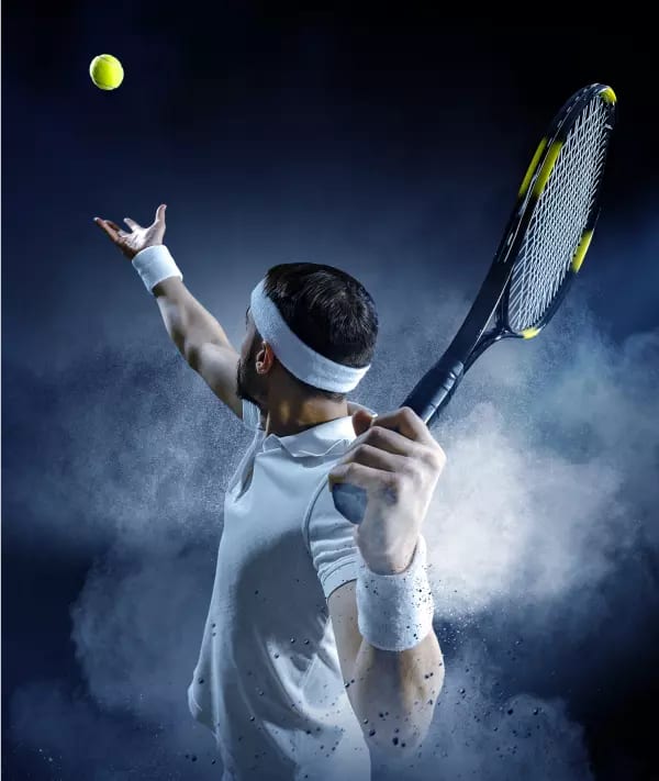 Sports streaming app experience with live event content